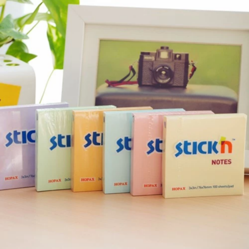 กระดาษโน๊ตกาวในตัว STICK’N  3x5 นิ้ว สีเหลือง