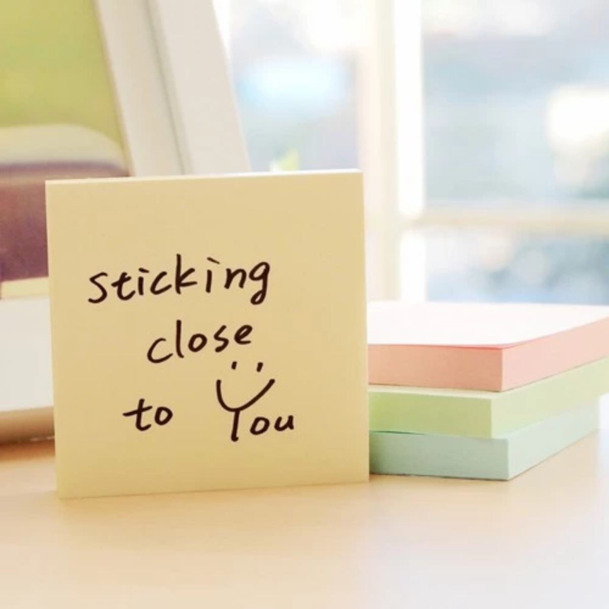 กระดาษโน๊ตกาวในตัว STICK’N  3x5 นิ้ว สีเหลือง